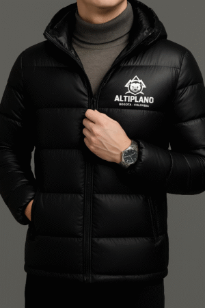 CHAQUETA NEGRA ORION ALTIPLANO